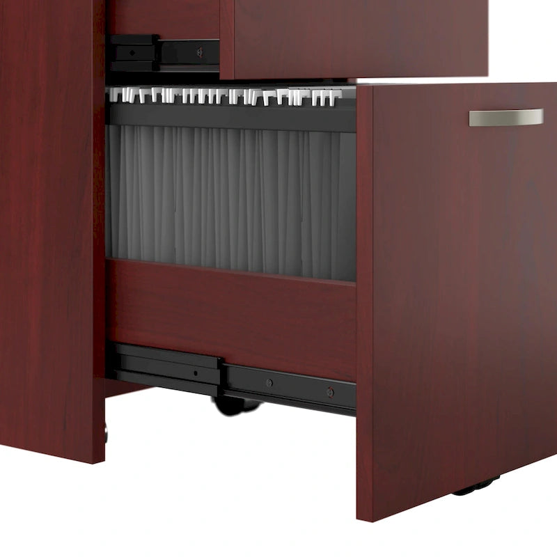 Caisson de rangement mobile verrouillable sur roulettes pour dossiers lettre et légaux pour bureau à domicile