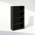 Bibliothèque ouverte simple à 4 niveaux avec cadre robuste pour la maison et le bureau
