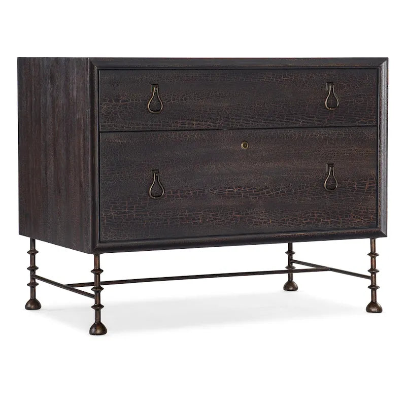 Hooker Furniture 6700-10466-98 Big Sky 38 Wide 2 Drawer Wood Filing