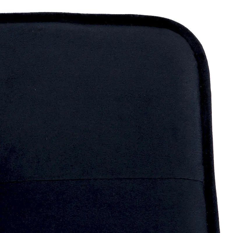 Banc ottoman de rangement capitonné en velours pour salon ou chambre à coucher