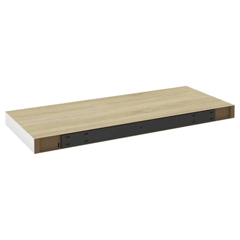 Étagères Murales Flottantes 2 pcs 60x23,5x3,8 cm MDF - 60 x 23,5 x 3,8 cm (L x l x H)