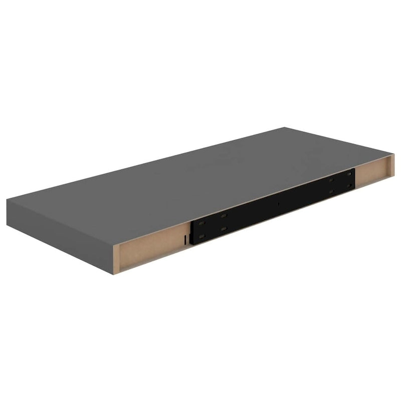 Étagères Murales Flottantes 2 pcs 60x23,5x3,8 cm MDF - 60 x 23,5 x 3,8 cm (L x l x H)