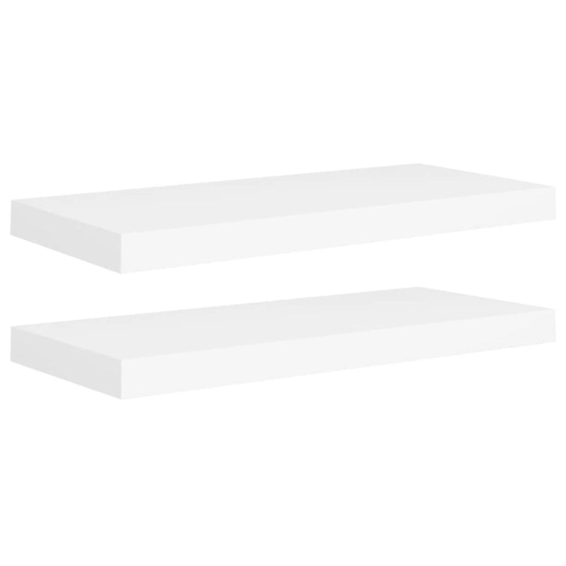 Étagères Murales Flottantes 2 pcs 60x23,5x3,8 cm MDF - 60 x 23,5 x 3,8 cm (L x l x H)