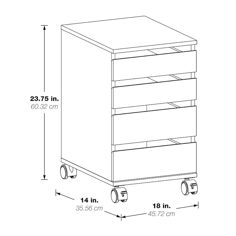 Chariot de rangement mobile sur roulettes avec étagères réglables pour la maison et le bureau