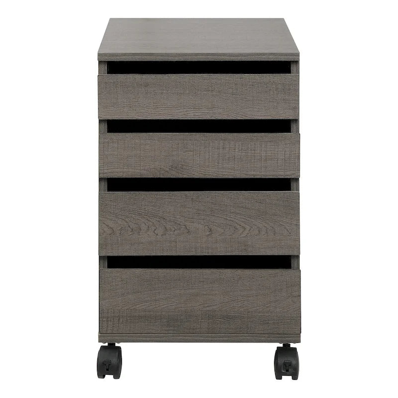 Chariot de rangement mobile sur roulettes avec étagères réglables pour la maison et le bureau