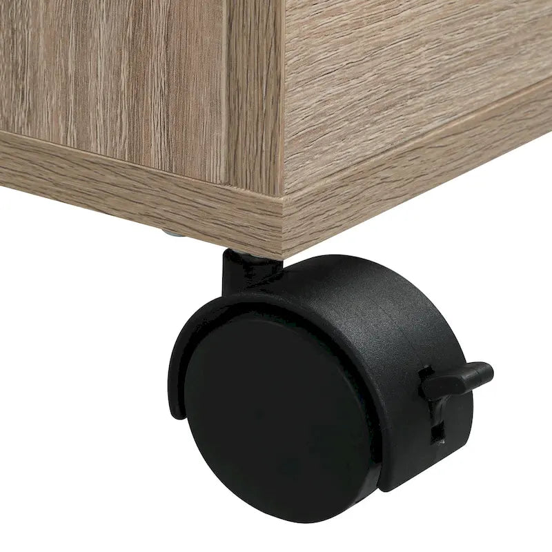 Chariot de rangement mobile sur roulettes avec étagères réglables pour la maison et le bureau