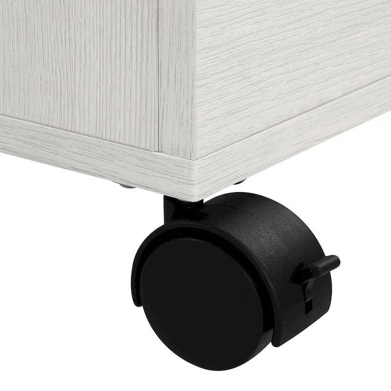 Chariot de rangement mobile sur roulettes avec étagères réglables pour la maison et le bureau