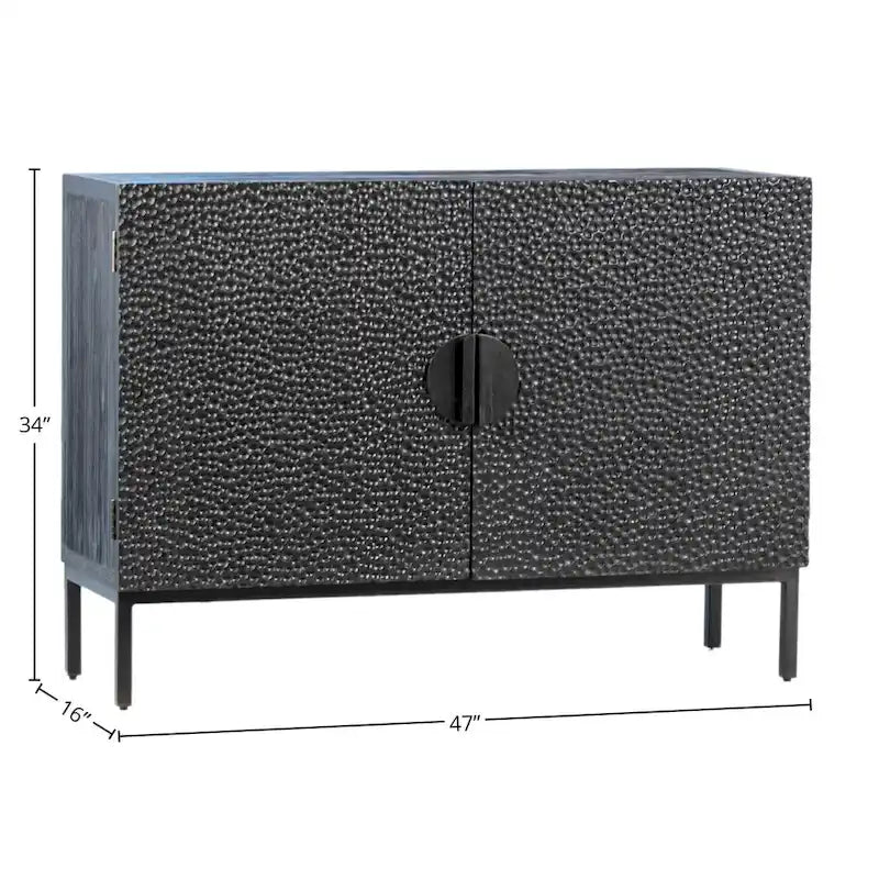 Petit buffet de rangement moderne avec portes pour bureau et salon