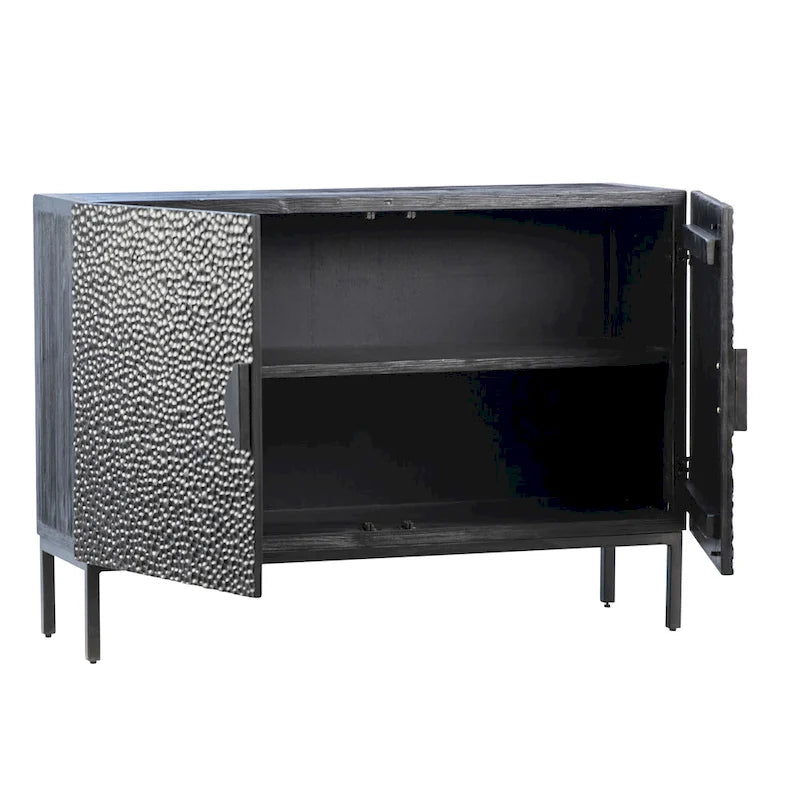 Petit buffet de rangement moderne avec portes pour bureau et salon