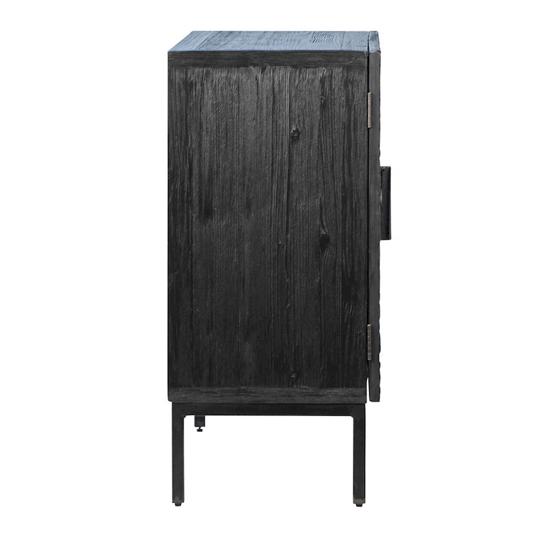 Petit buffet de rangement moderne avec portes pour bureau et salon
