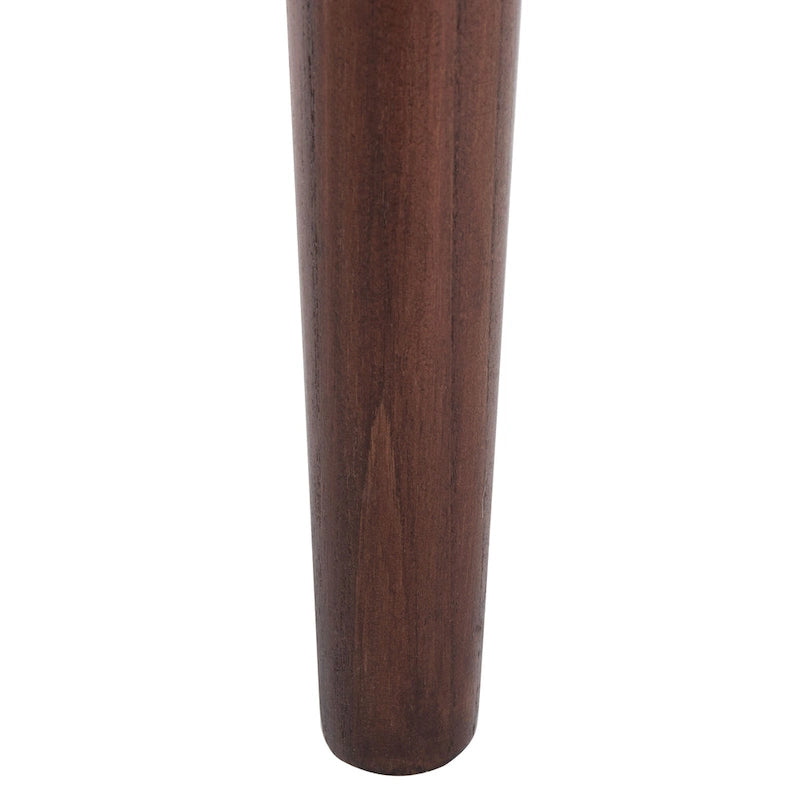 Banc d'appoint de 47 pouces avec cadre en bois et revêtement en cuir pour chambre ou salon