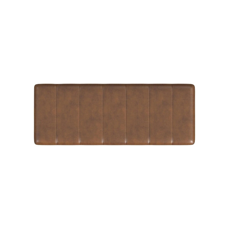 Banc de rangement rembourré avec coussin pour entrée, chambre et salon