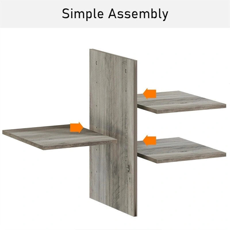 Banc à chaussures compact pour entrée avec compartiment de rangement dissimulé et structure en bois robuste