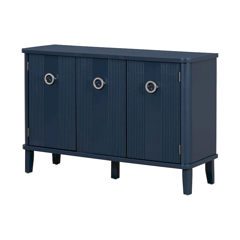 Armoire de rangement en bois massif stable et robuste avec étagères intérieures spacieuses