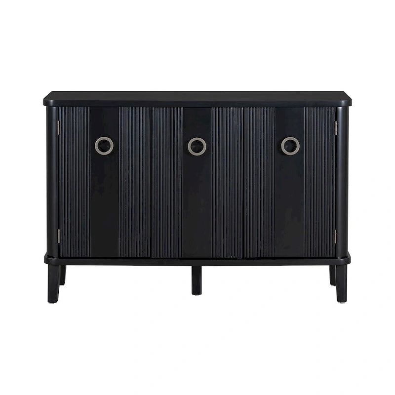 Armoire de rangement en bois massif stable et robuste avec étagères intérieures spacieuses