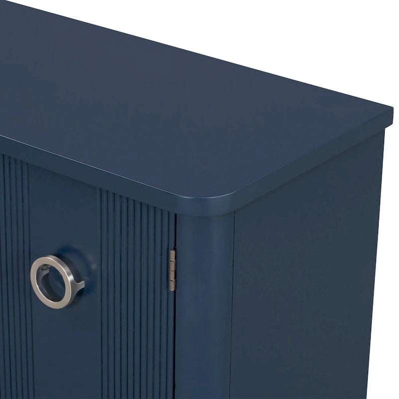 Armoire de rangement en bois massif stable et robuste avec étagères intérieures spacieuses