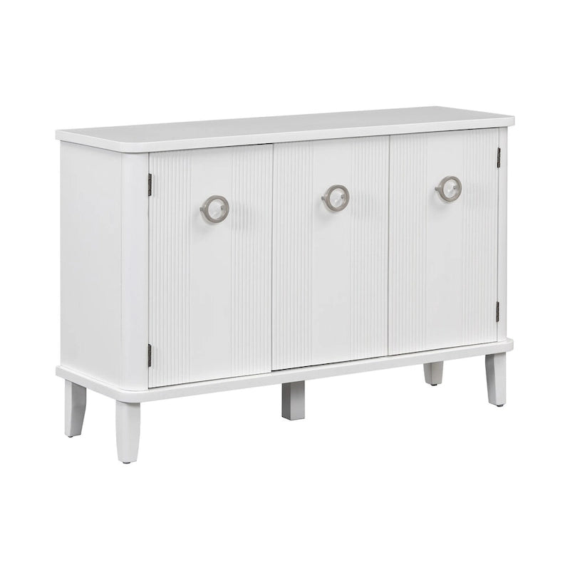 Armoire de rangement en bois massif stable et robuste avec étagères intérieures spacieuses