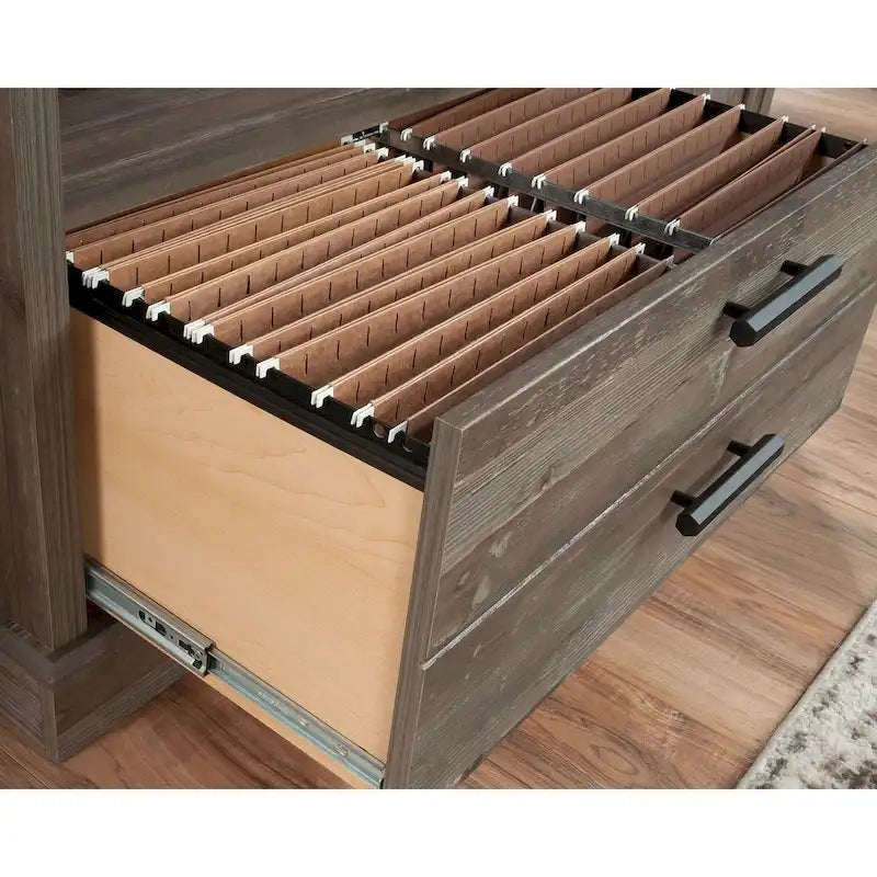 Petit buffet compact avec portes de rangement pour bureau ou salon
