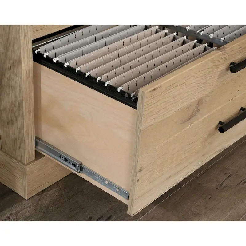 Petit buffet compact avec portes de rangement pour bureau ou salon