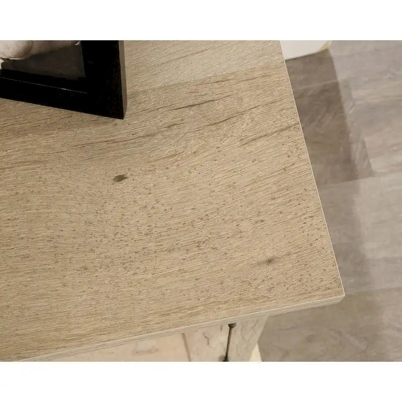 Petit buffet compact avec portes de rangement pour bureau ou salon