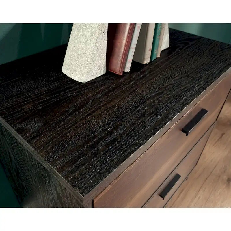 Caisson de rangement latéral large avec tiroirs verrouillables pour l'organisation du bureau à domicile