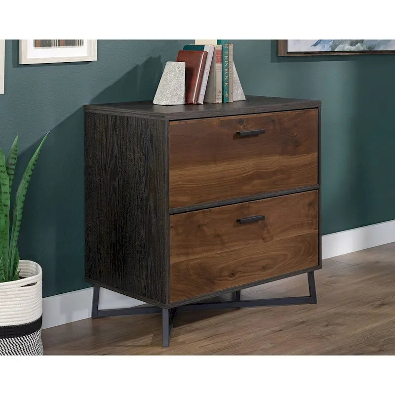 Caisson de rangement latéral large avec tiroirs verrouillables pour l'organisation du bureau à domicile