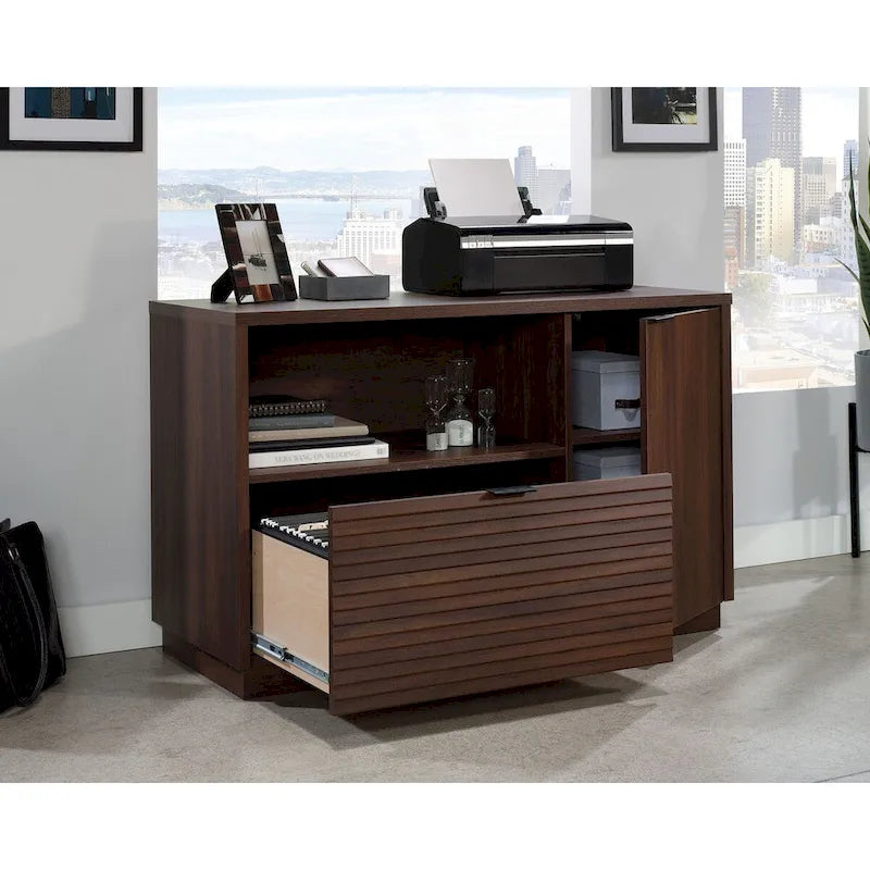 Buffet professionnel compact avec rangements premium pour petits espaces