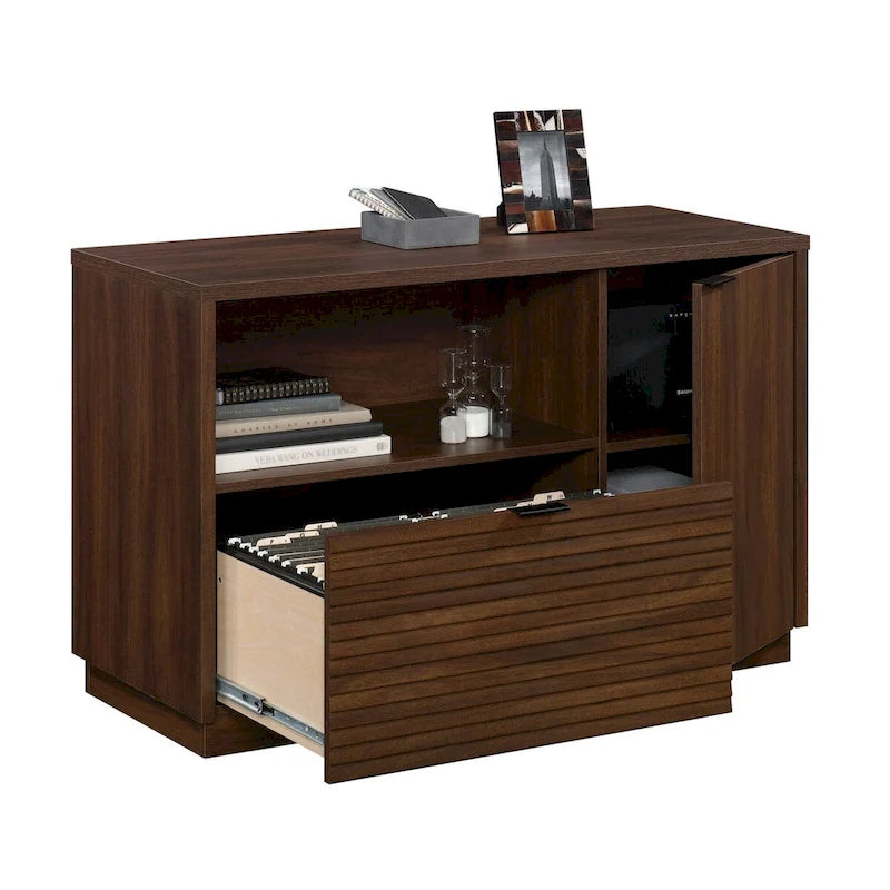 Buffet professionnel compact avec rangements premium pour petits espaces