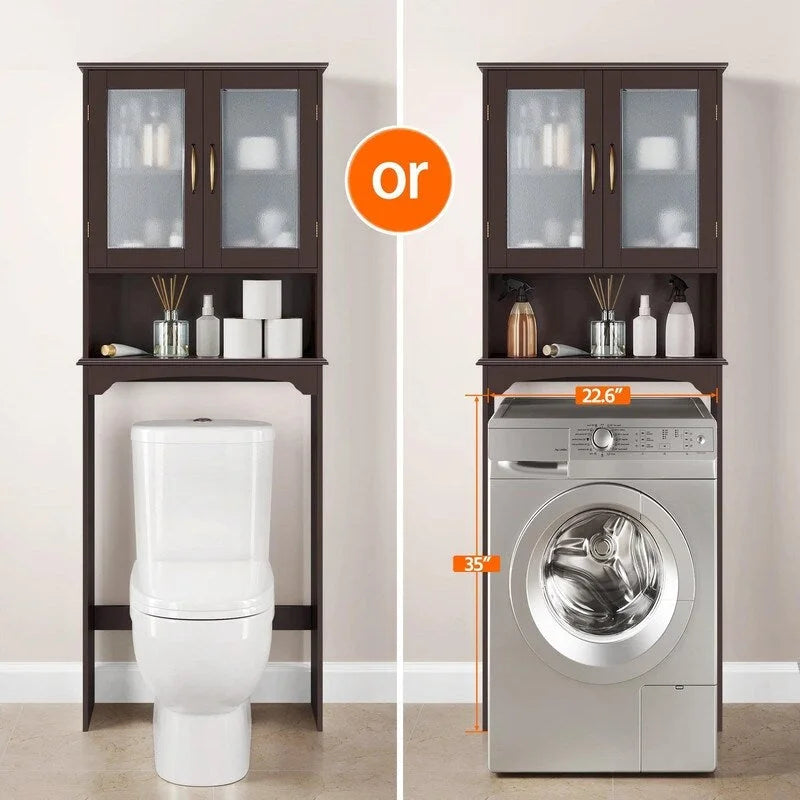 Meuble de rangement pour WC (au-dessus) – 23P x 63,5L x 167,5H